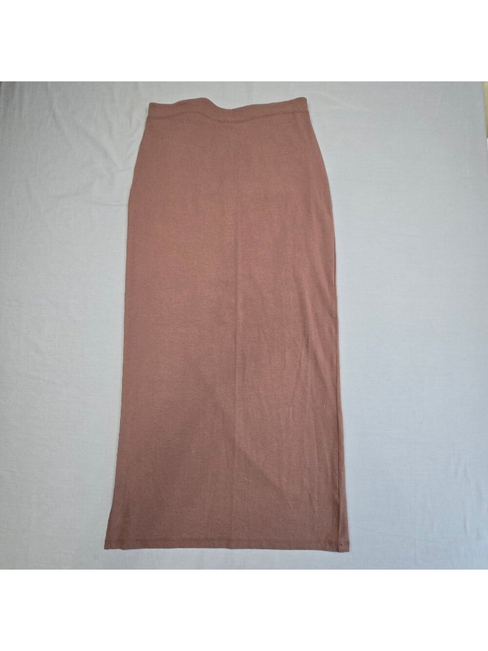 LNA Clothing Medium Womens Maxi Skirt Brown Stretch Elastic Waist